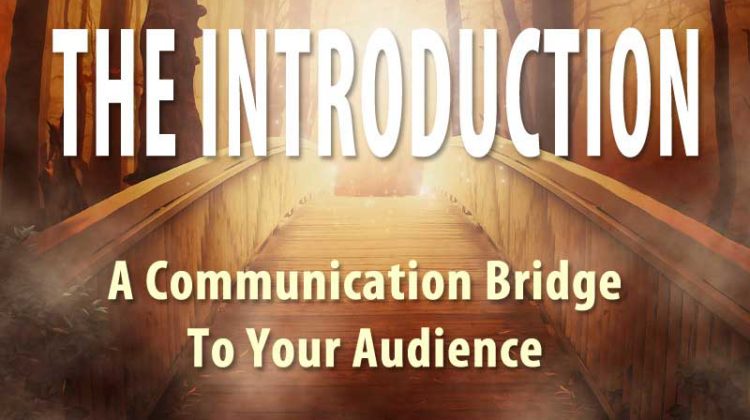 How To Write Sermon Introductons
